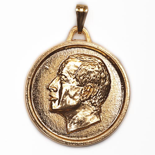 THE MAGIC MEDAL OF ERIAM plated in GOLD